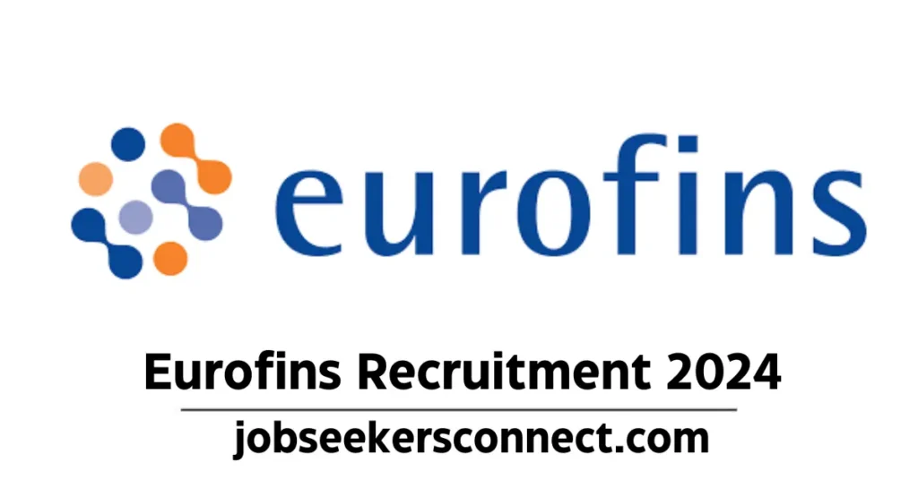 Eurofins Off Campus 2024 Recruitment Drive for Software Engineer
