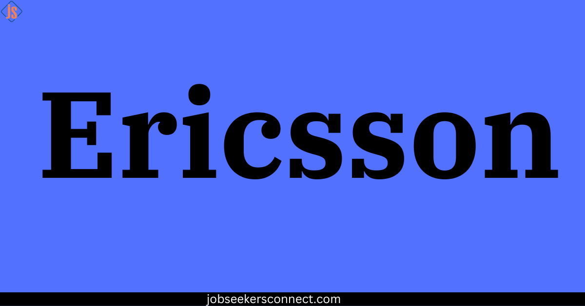 ricsson Off-Campus Drive for Automation Engineers