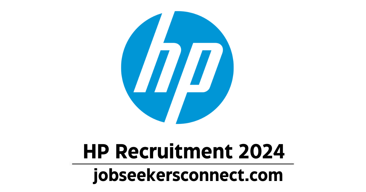 HP Recruitment 2024 for Business Development Manager