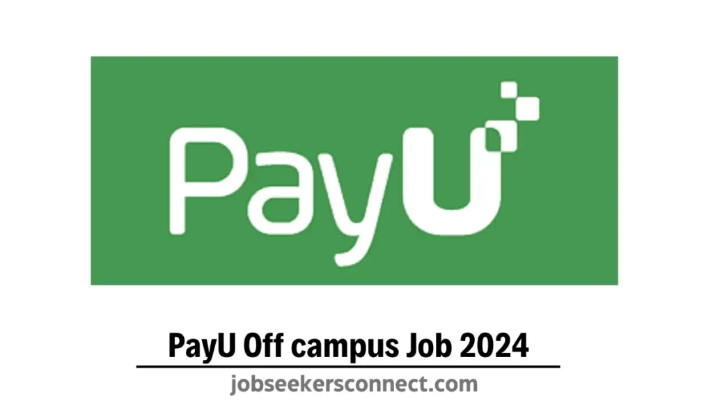 PayU Off Campus Hiring 2024