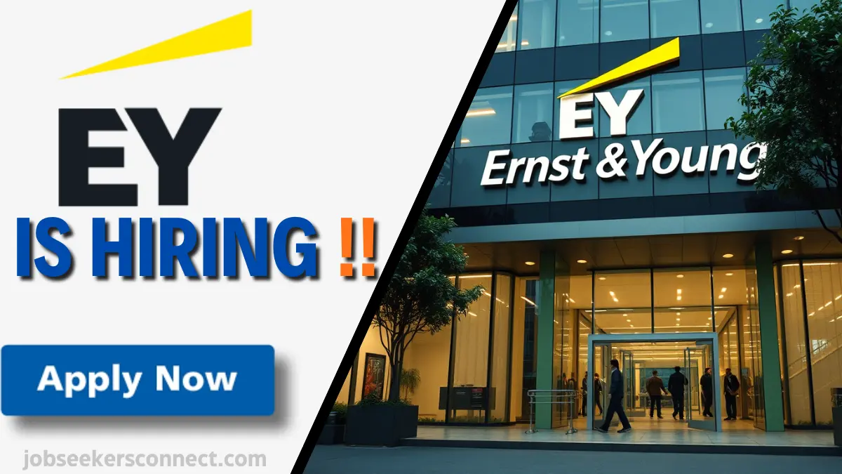 Ernst & Young (EY) Recruitment 2024 – Hiring freshers for exciting job opportunities in professional services.