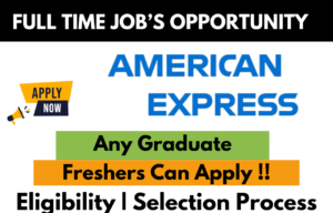 American Express Off Campus 2025 Recruitment Drive for Freshers