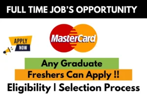 Mastercard Off Campus 2025 Recruitment Drive for Freshers