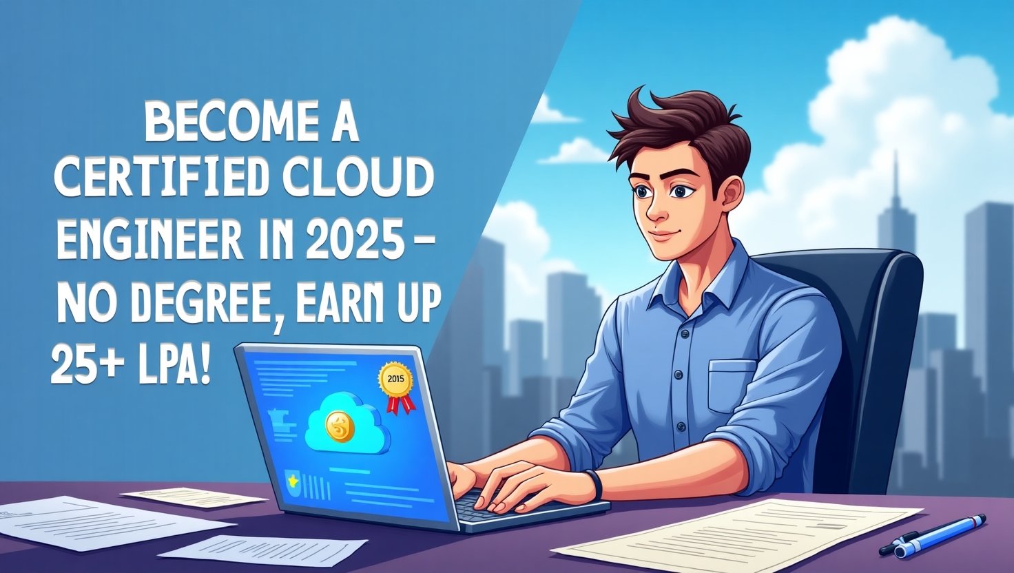 Become a Certified Cloud Engineer in 2025 – High Salary, No Degree Needed
