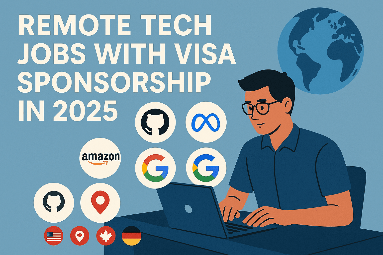 Top tech companies hiring globally with remote jobs and visa sponsorship in 2025