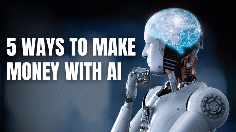 5 Smart Ways to Make Money with AI Tools in 2025