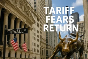 Tariff Fears Return as Wall Street Hits Record Highs