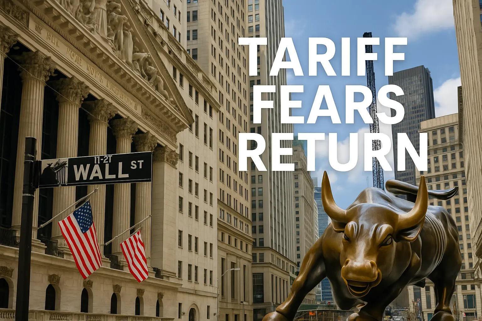 Tariff Fears Return as Wall Street Hits Record Highs