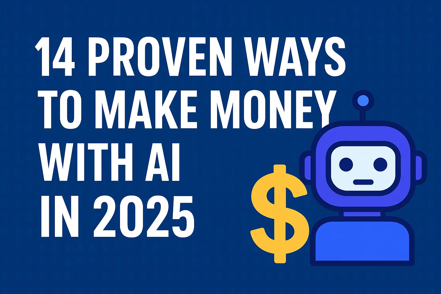 14 Proven Ways to Make Money with AI in 2025