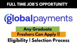 Global Payments Off campus Drive for students.
