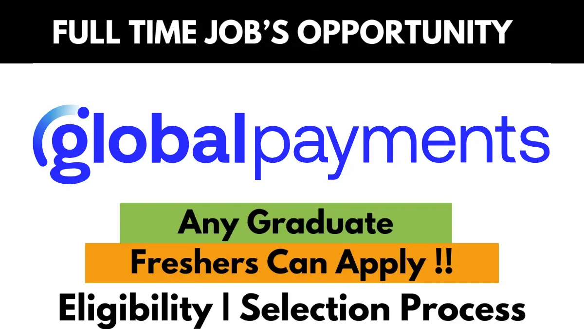 Global Payments Off campus Drive for students.