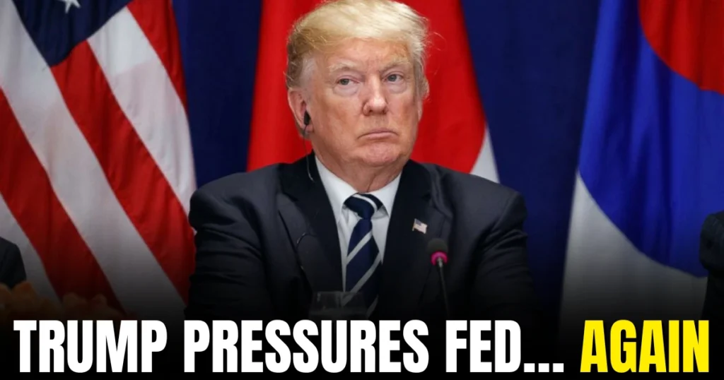 Trump Pressures Top Fed Official to Resign: What It Means for the Economy