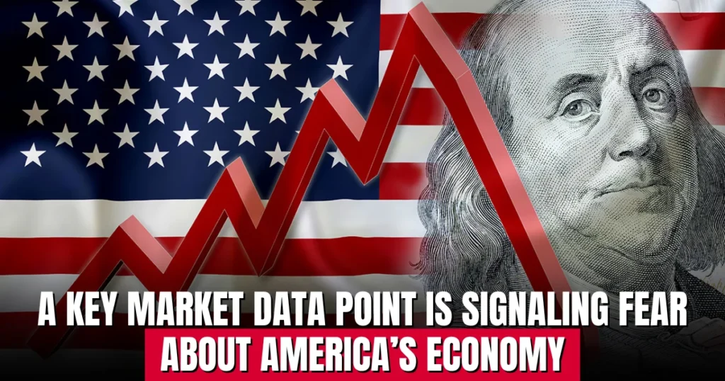 A key market data point is signaling fear about America’s economy
