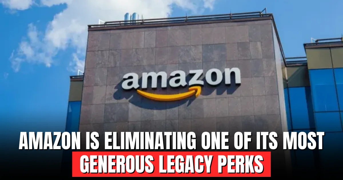 Amazon is eliminating one of its most generous legacy perks