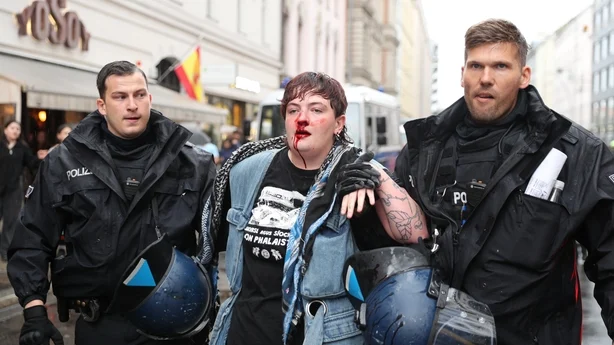 Berlin Police Under Fire After Officer Punches Irish Activist at Pro-Palestinian Protest