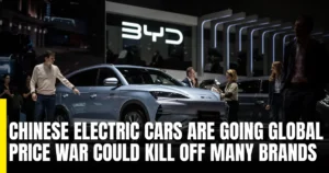 Chinese electric cars are going global.