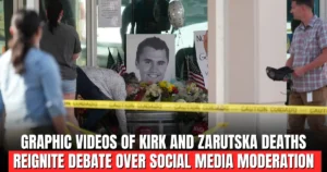 Graphic videos of Kirk and Zarutska deaths reignite debate over social media moderation