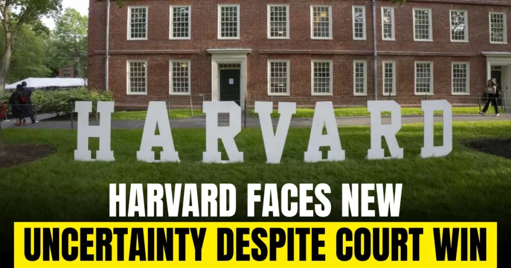 Harvard Faces New Uncertainty Despite Court Win