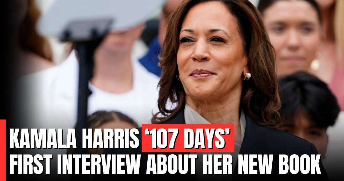 Kamala Harris ‘107 Days’ first interview about her new book