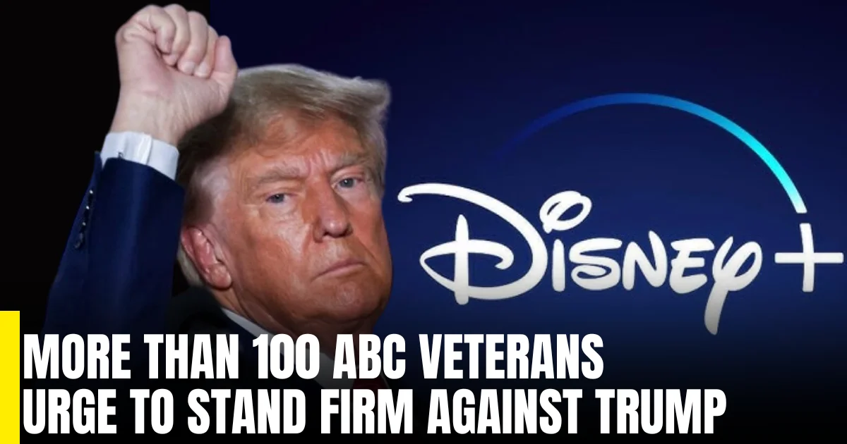 More than 100 ABC News veterans urge Disney CEO Bob Iger to stand firm against Trump attacks