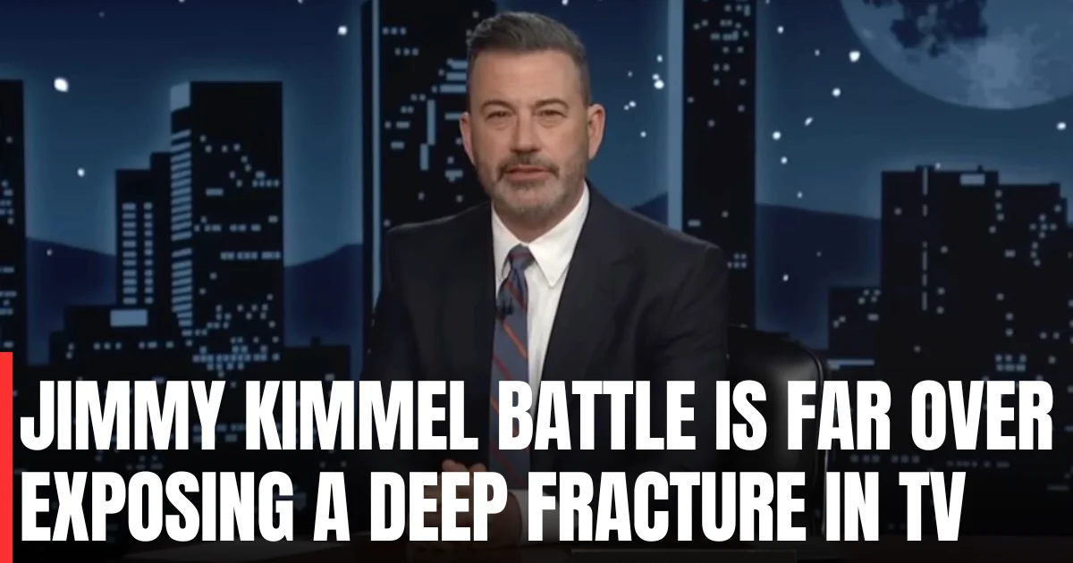 The Jimmy Kimmel battle is far from over — and it’s exposing a deep fracture in broadcast TV