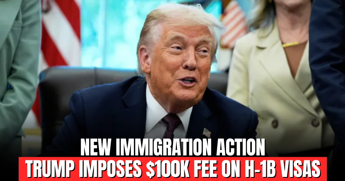 Trump imposes $100K fee on H-1B visas