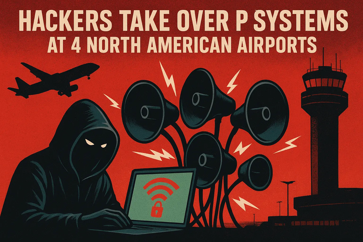 Hackers Take Over PA Systems at 4 North American Airports