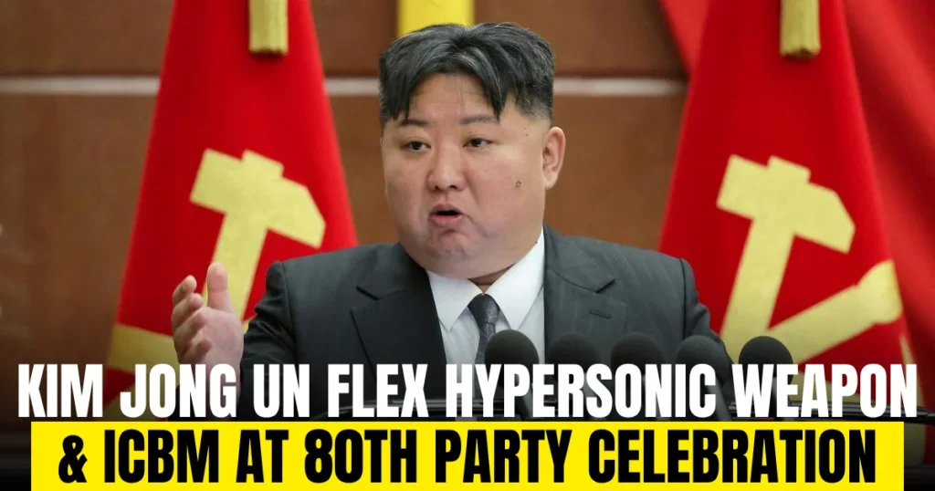 Kim Jong Un Showcases North Korea’s Hypersonic Weapon & ICBM at 80th Party Celebration