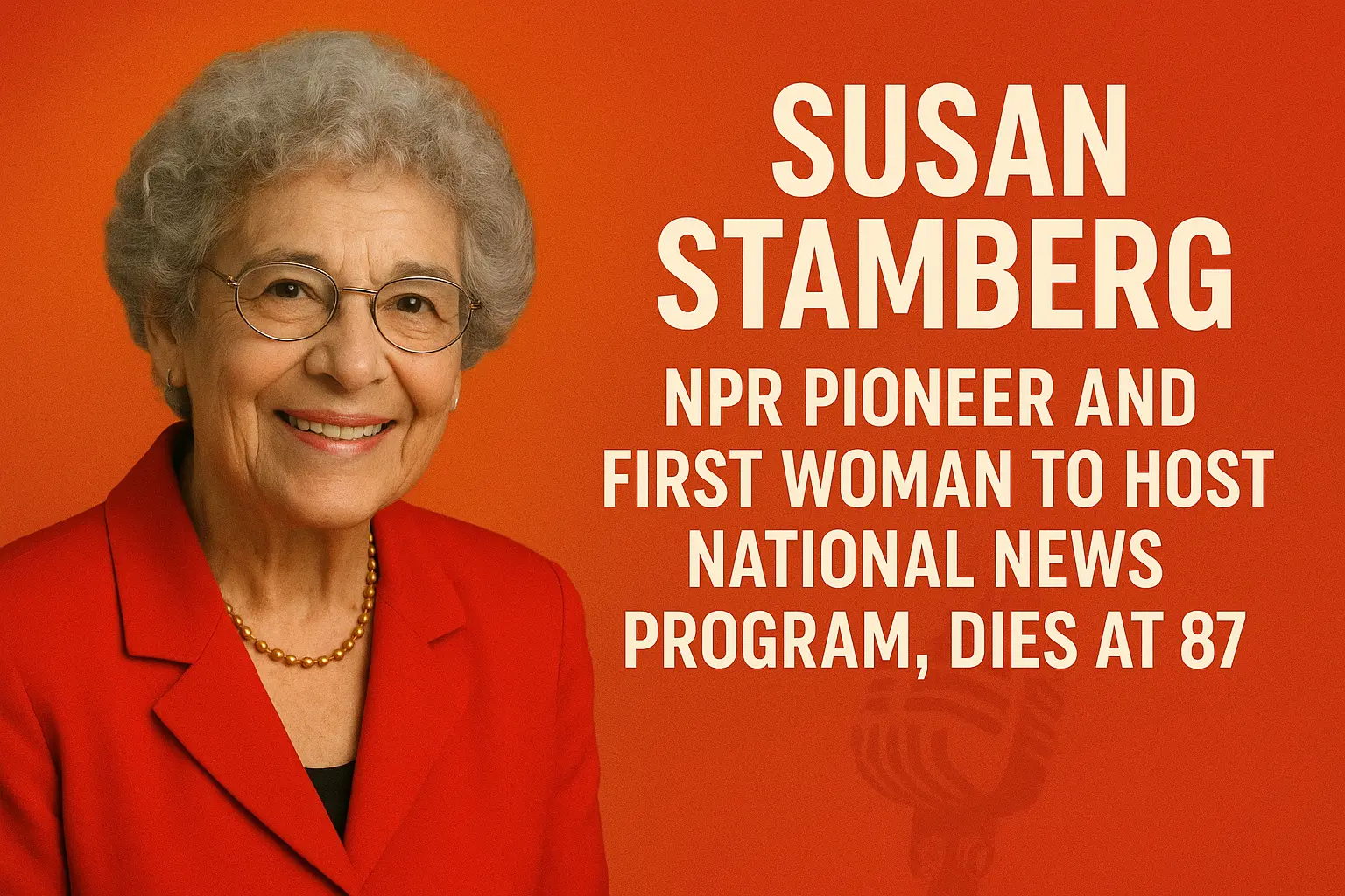 Susan Stamberg, NPR Pioneer and First Woman to Host National News Program, Dies at 87