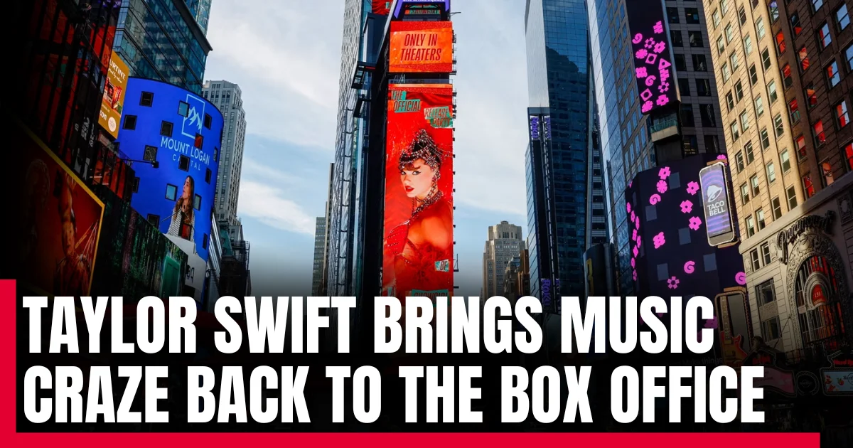 Taylor Swift brings music craze back to the box office
