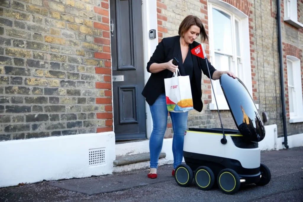 The Rise of Food Delivery Robots in Cities