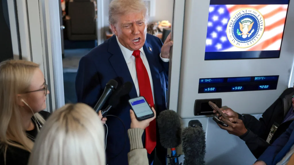 Trump says he’s ‘not sure I’m heaven-bound’