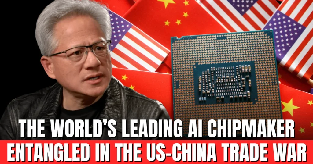 the world’s leading AI chipmaker, entangled in the US-China trade war
