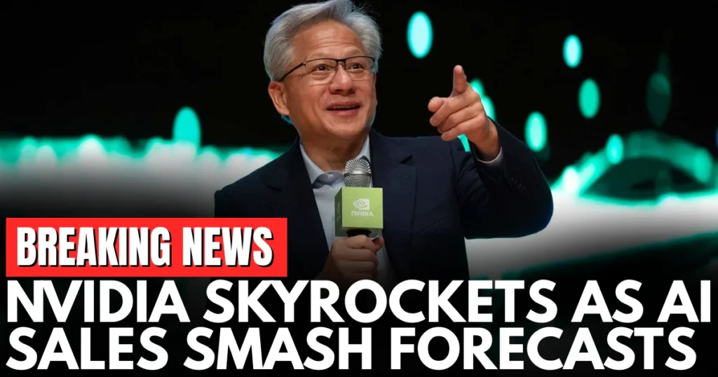 Nvidia Stock Surges as Revenue Beats Estimates AI Boom 2025