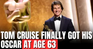 Tom Cruise First Oscar Win 'Making Films Is Who I Am' 2025