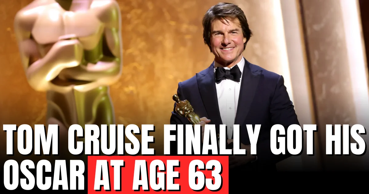 Tom Cruise First Oscar Win 'Making Films Is Who I Am' 2025