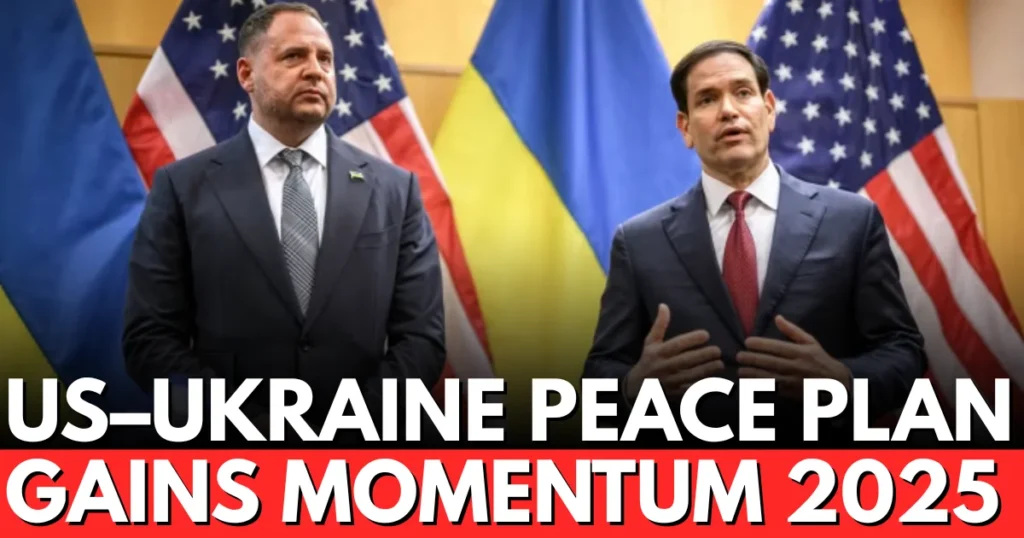 US-Ukraine Peace Plan Shows Progress After Geneva Talks