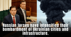 Russia Bombards Ukraine as US Reports Progress in Kyiv Talks