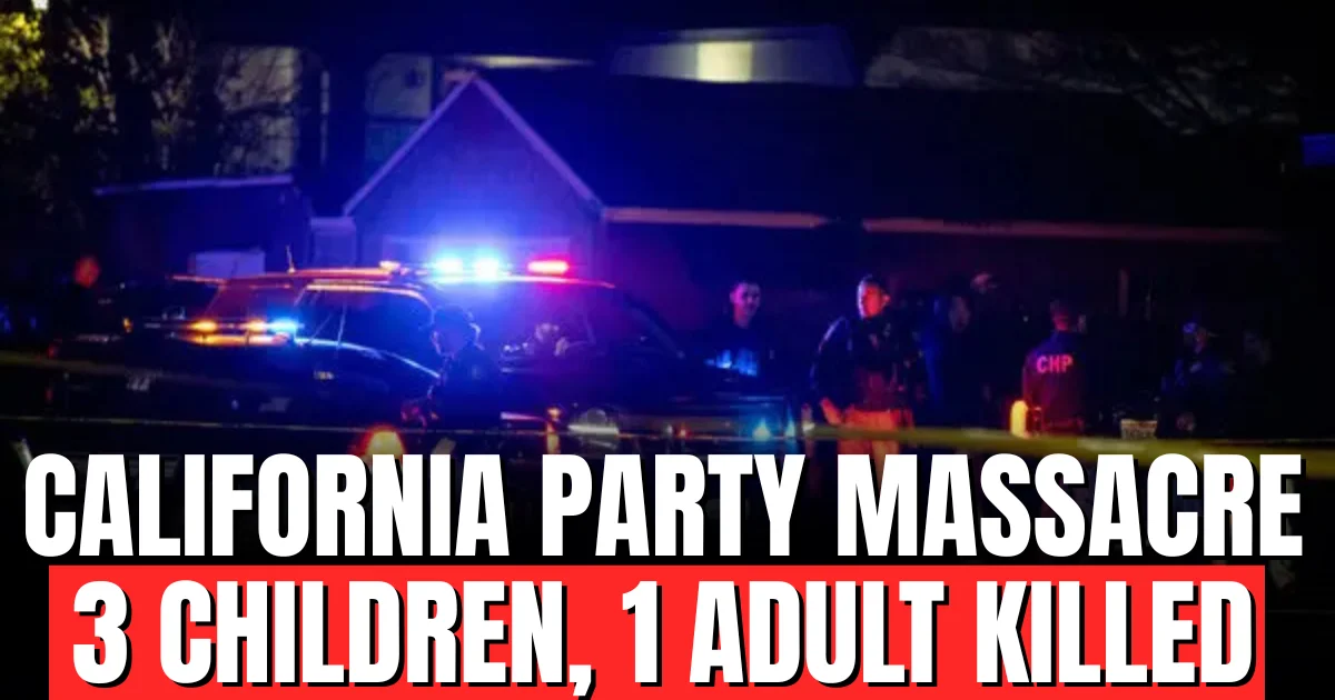 Three Children Among Four Killed in California Birthday Party Shooting