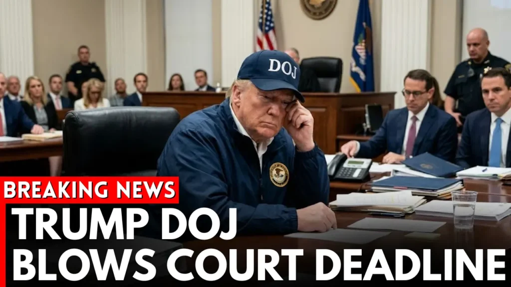 Trump DOJ Misses Federal Court Deadline in Comey Case Amid Judicial Tensions