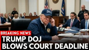 Trump DOJ Misses Federal Court Deadline in Comey Case Amid Judicial Tensions