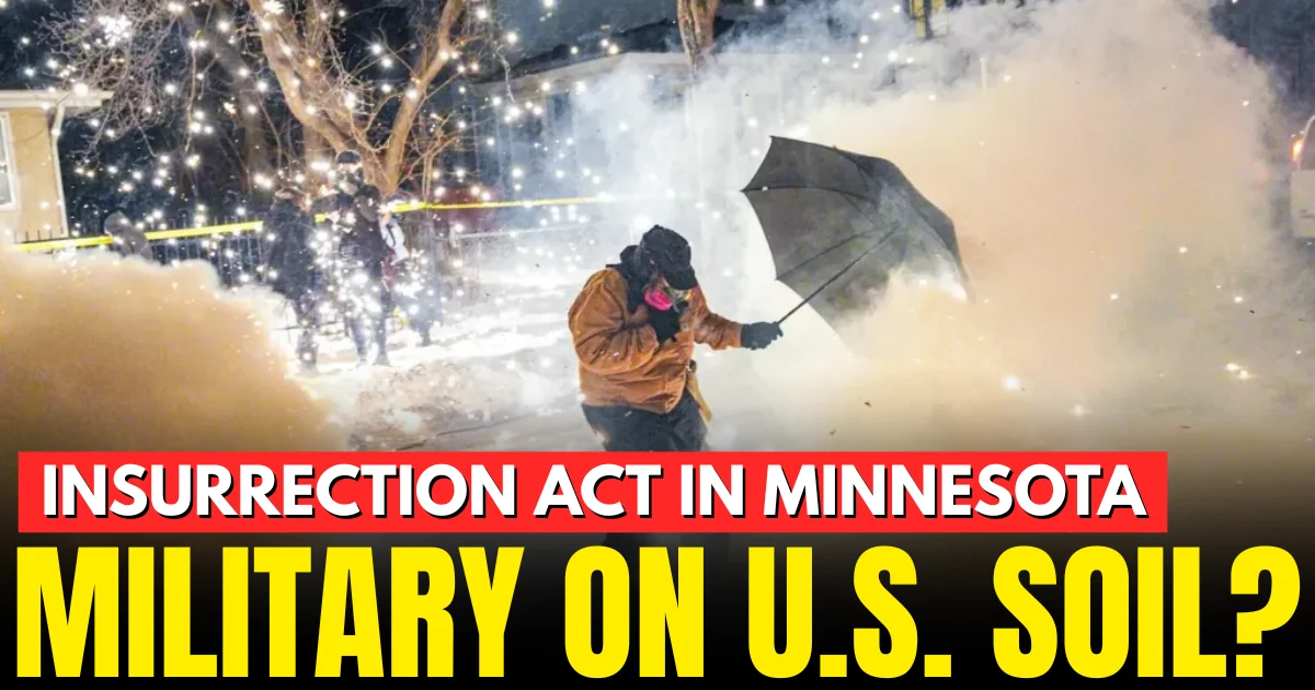 Trump threatens to invoke Insurrection Act to quell anti-ICE protests in Minnesota