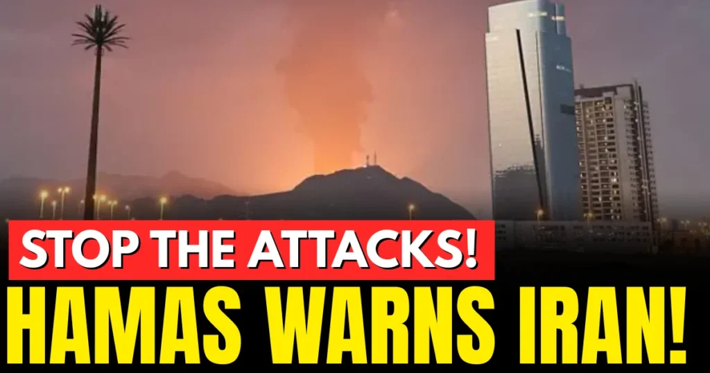 Hamas urges key ally Iran to halt attacks on Gulf states