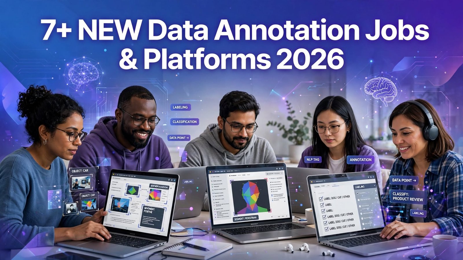 7+ NEW Data Annotation Jobs and Platforms in 2026 - Work from home